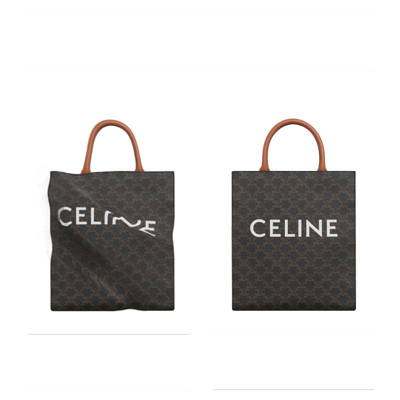 منظّم حقيبة فاخر لـ Celine Vertical Cabas Mini / Small – بني فاتح أو حسب الطلب product image 5