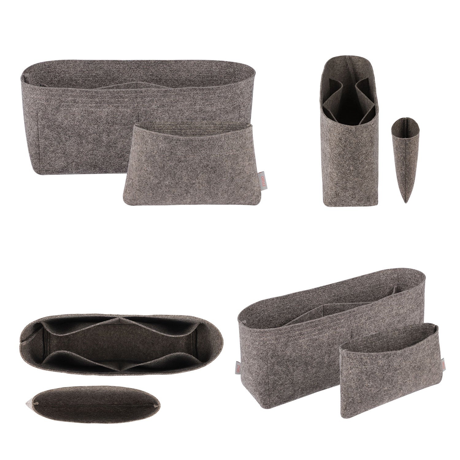 Pouzdro do kabelky pro Chanel 22 Small / Medium / Large – 5 kapes, měkký filc detail image 1