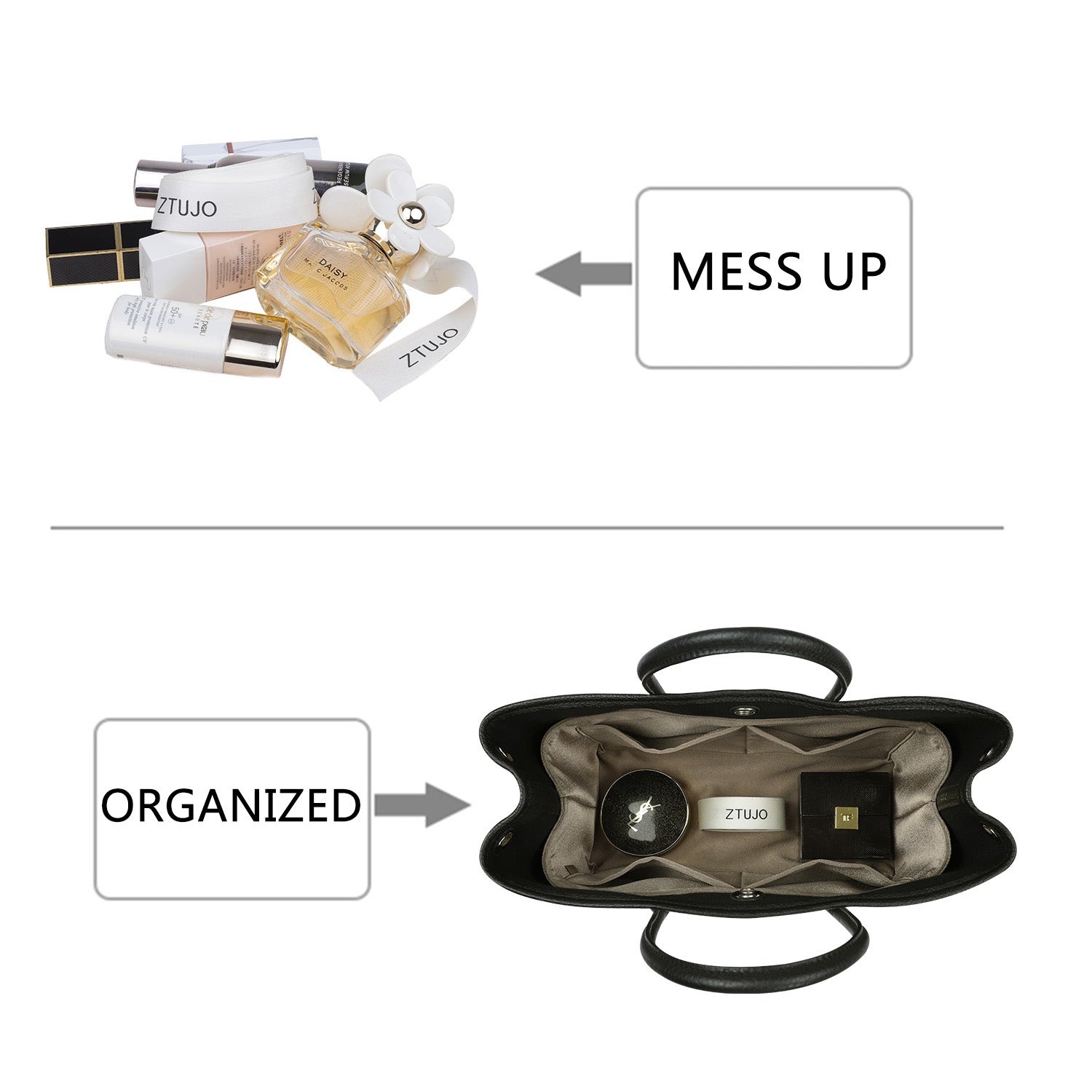 Pengatur Tas Silks and Satins untuk Hermes Garden Party 30 / 36 product image 3