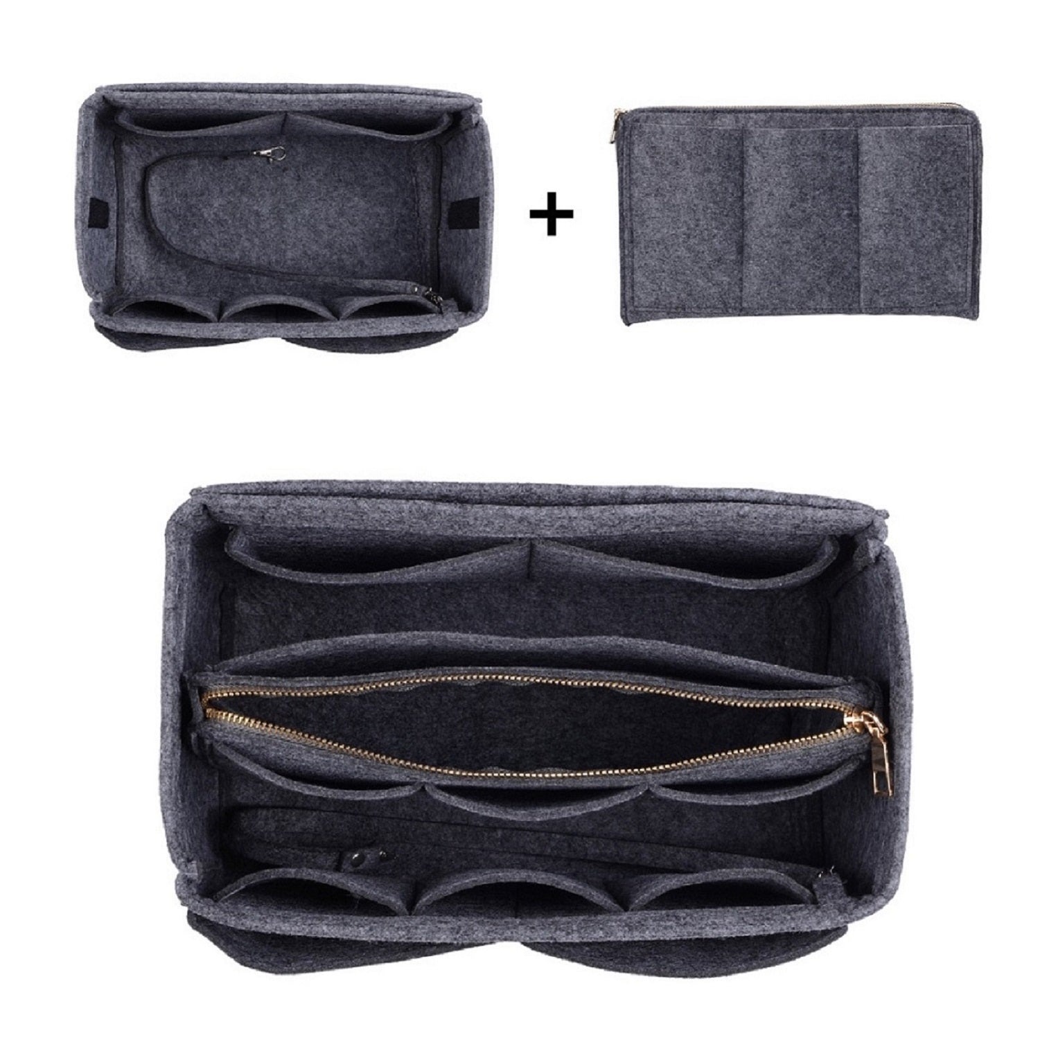 Organizador para Bolsa LV Speedy Neverfull Tote – 6 Tamanhos, Insert de Feltro para Bolsa com Zíper product image 27