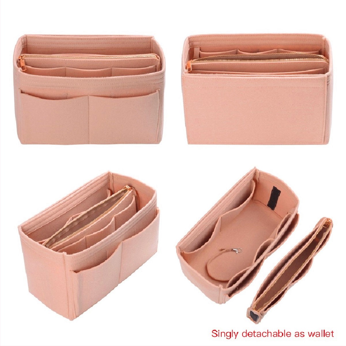 Organizador para Bolsa LV Speedy Neverfull Tote – 6 Tamanhos, Insert de Feltro para Bolsa com Zíper product image 67