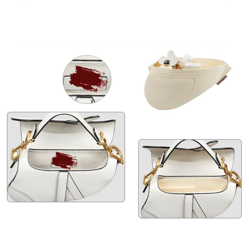 Premium Handtaschen-Organizer für Dior Saddle Bag Mini / Medium – 3 Fächer product image 4