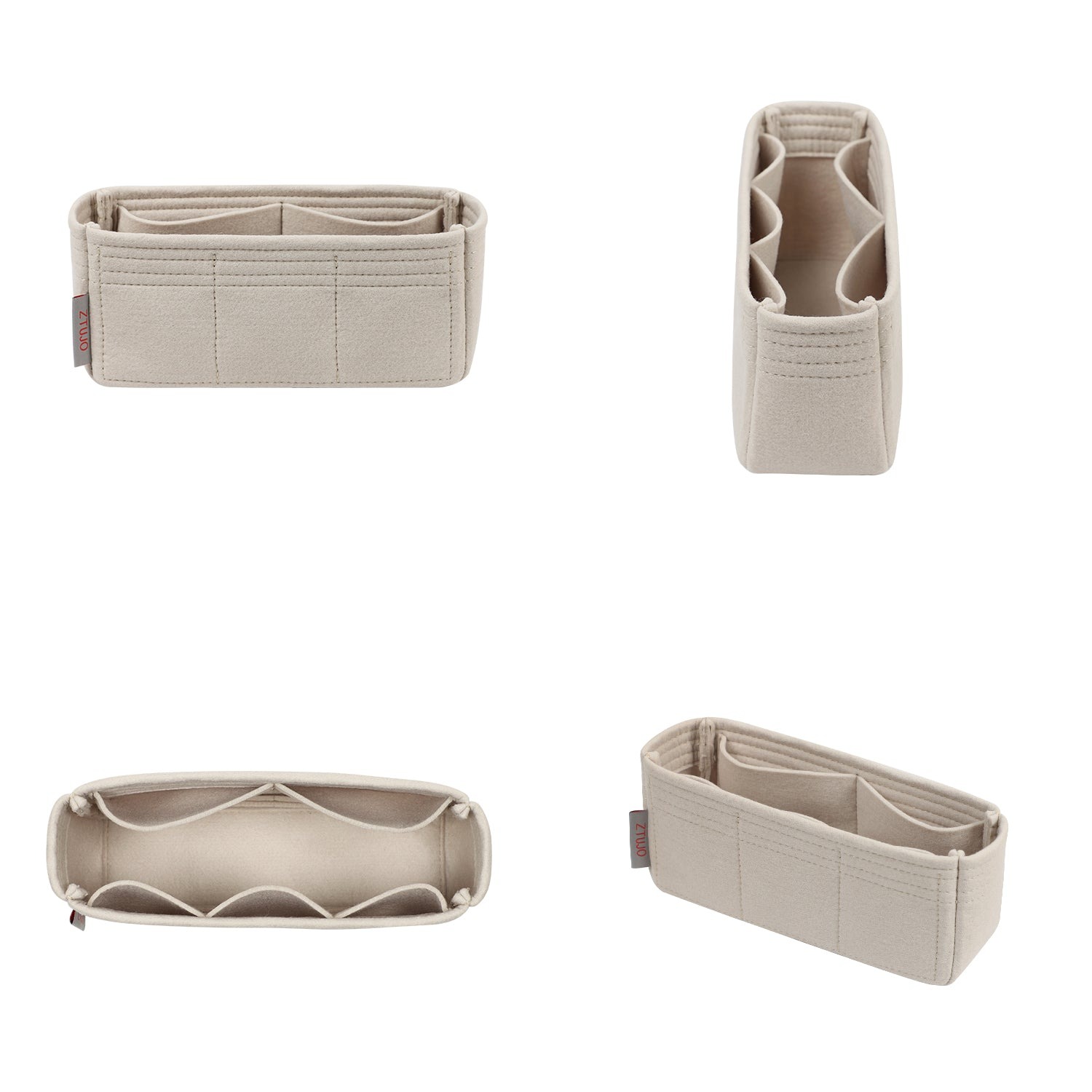 منظم حقيبة لـ Lady Dior Mini / Small / Medium / Large – 6 جيوب، لباد detail image 1
