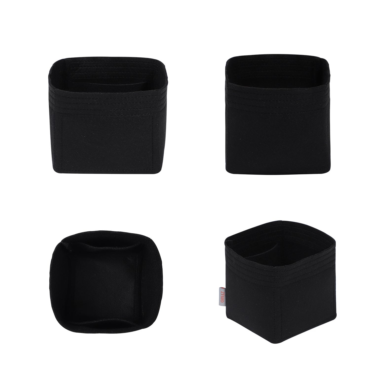 ที่จัดระเบียบกระเป๋ารุ่นพรีเมียม สำหรับกระเป๋า Hermes Petit H – สีดำ / สีตามสั่ง product image 2