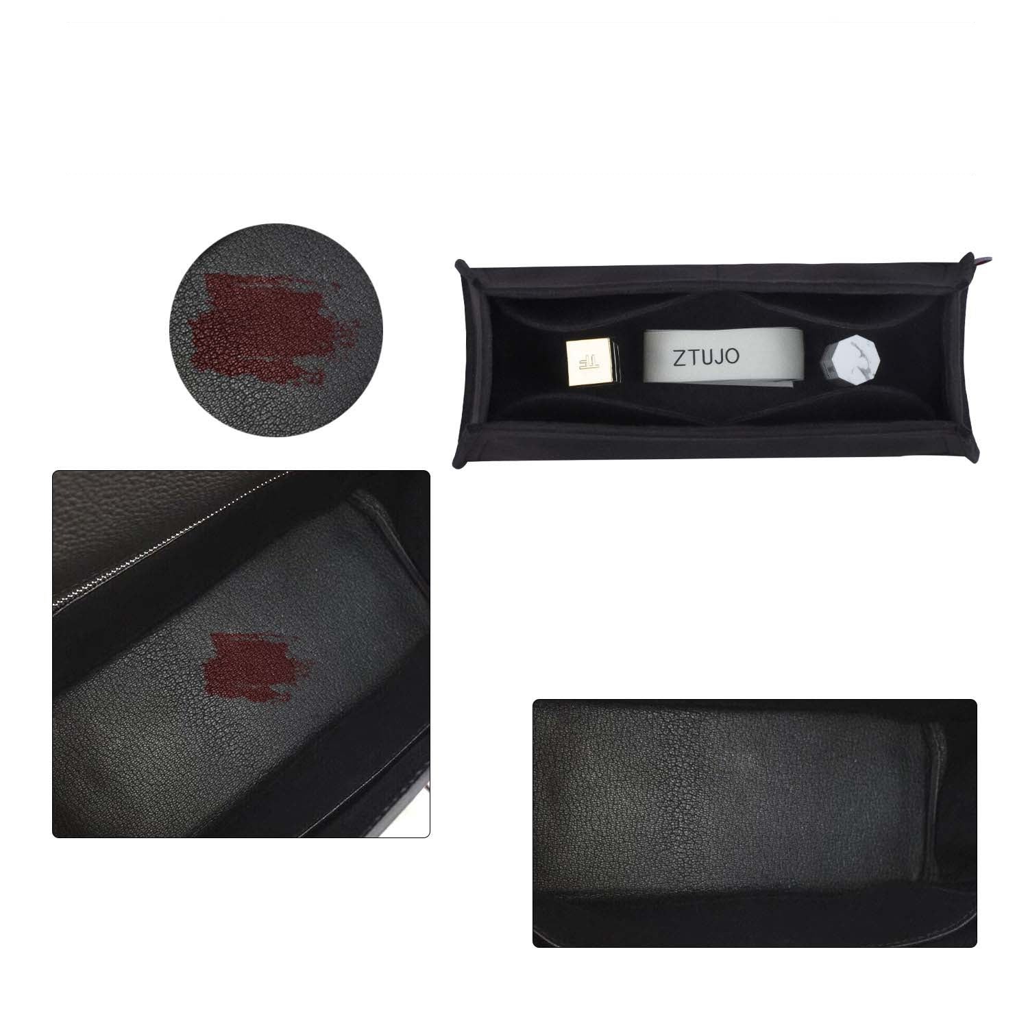 Organizator premium pentru poșetă, compatibil cu Hermes Kelly Messenger PM (25 cm) / GM (32 cm) product image 4
