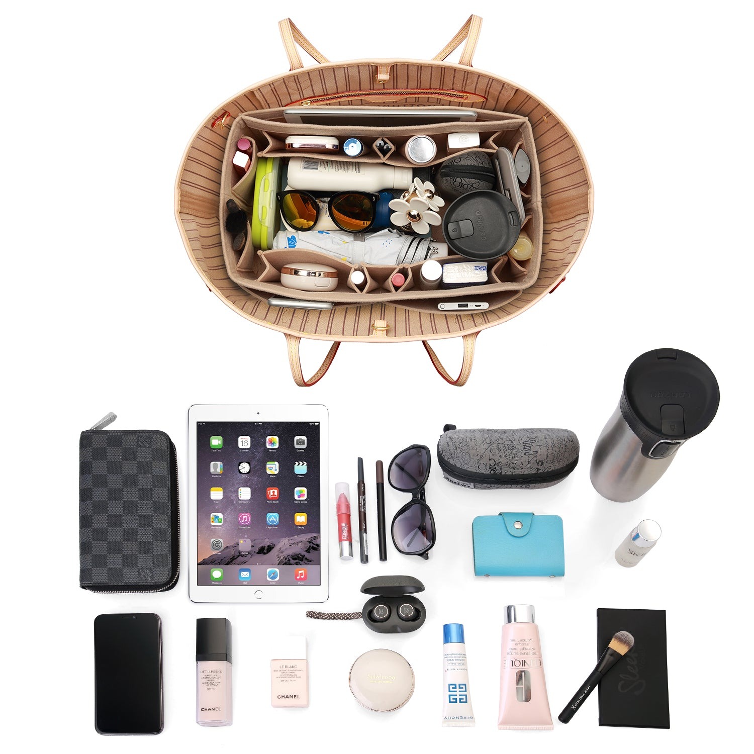 Organisateur de sac à main en feutre – Très grande taille (Convient au Speedy 40 / Neverfull GM) product image 4