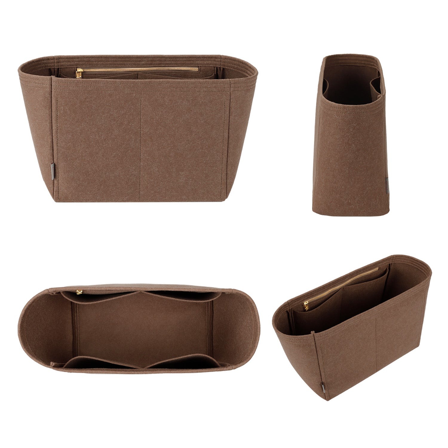 Organizér do kabelky pro LV Low Key Hobo PM / MM – 5 kapes, zip YKK detail image 1