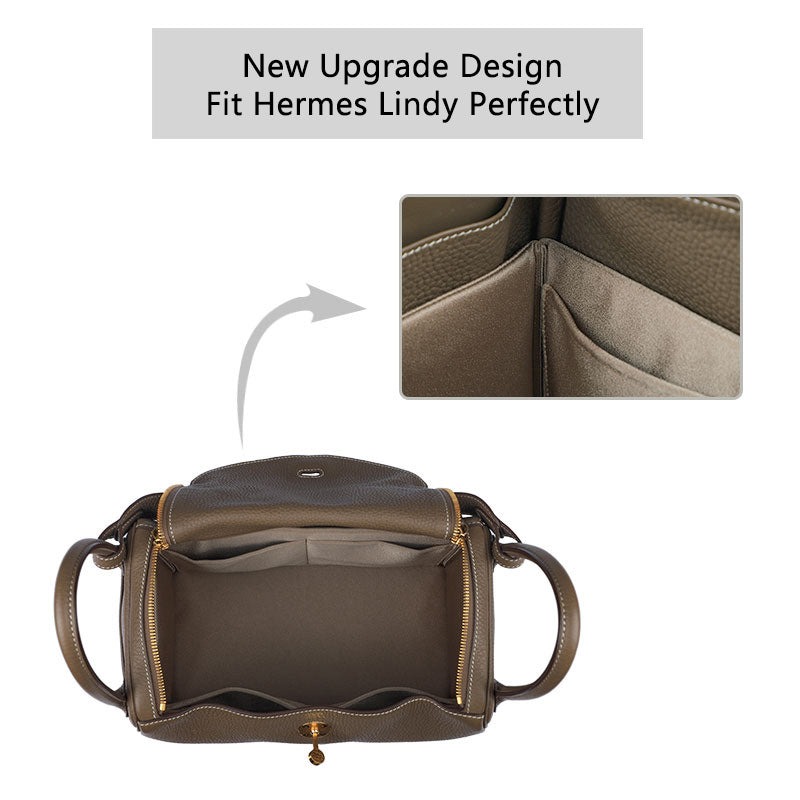 Organizador de Bolsa em Seda e Cetim para Hermes Lindy Mini / 26 / 30 / 34 product image 6