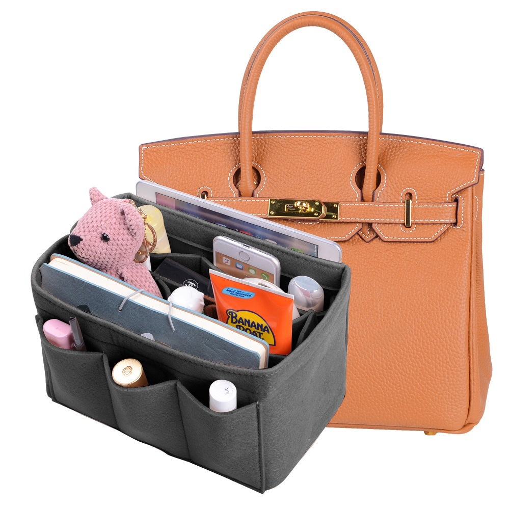 Fickorgware med fastsydd botteninsats för Hermes Birkin 30/35 detail image 18