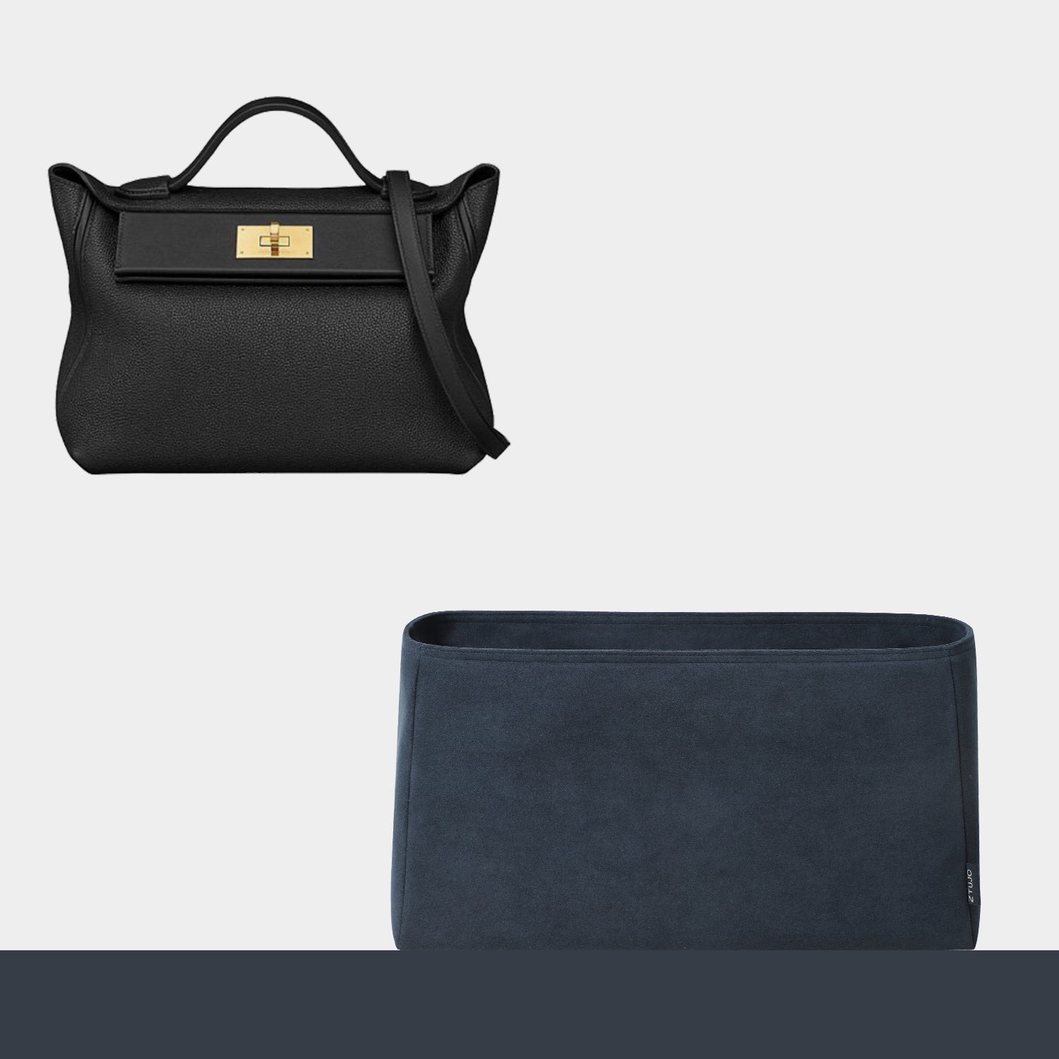 Organizer do torebki Hermes 2424 Mini / Small / Large – Materiał premium klasy luksusowej do wnętrza samochodu product image 7