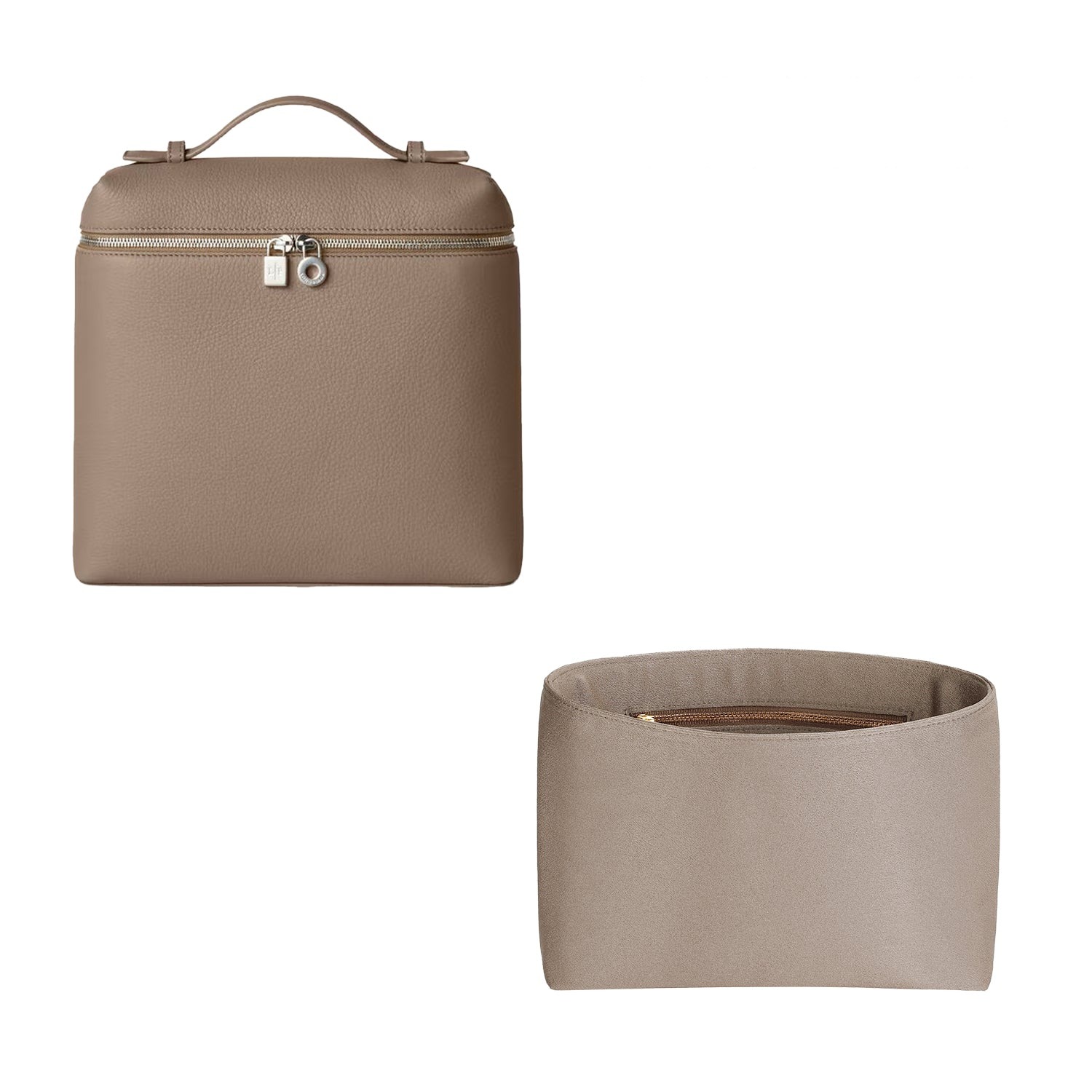 منظم حقيبة لـ Loro Piana Extra Pocket Backpack L23.5 – حرير وأطلس، 5 جيوب