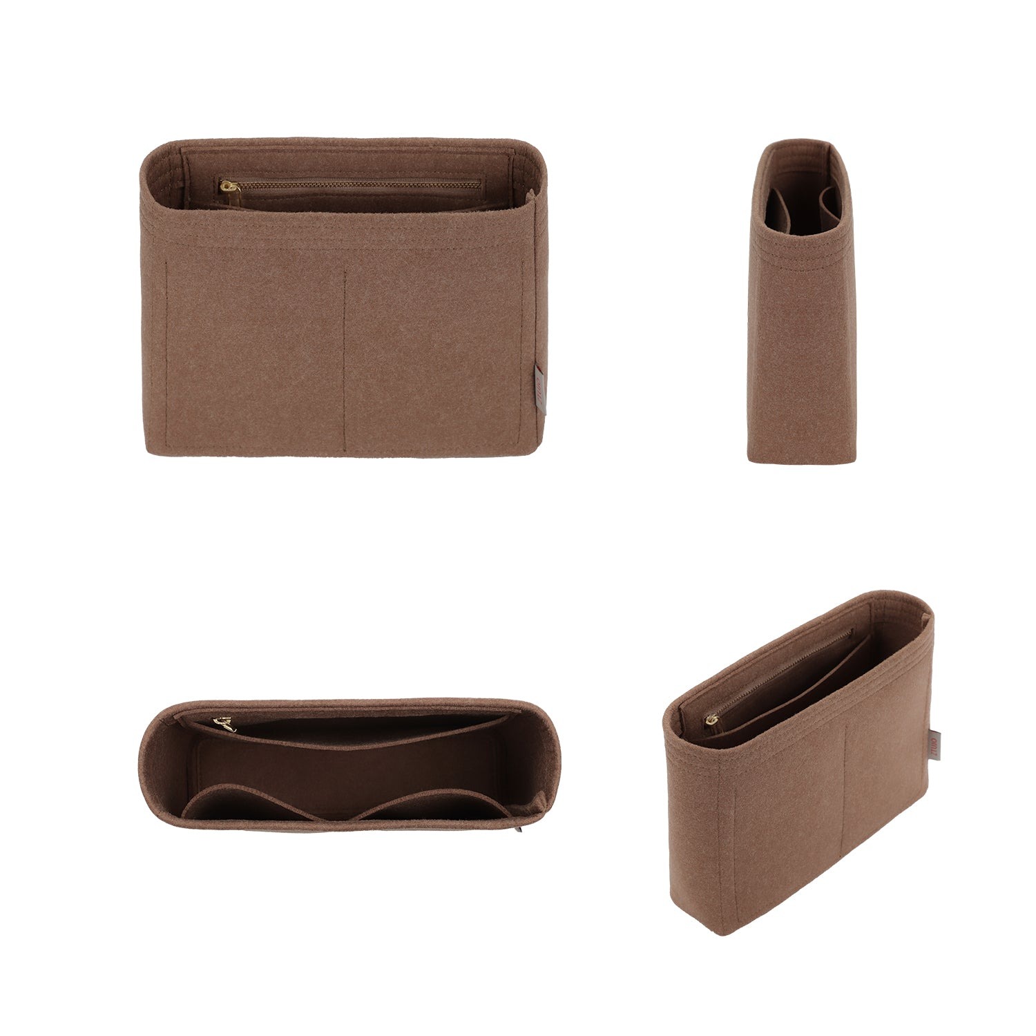 Organizér do kabelky pro batoh Loro Piana Extra Pocket L23.5 – vkládací vložka ze filce se 4 kapsami product image 2