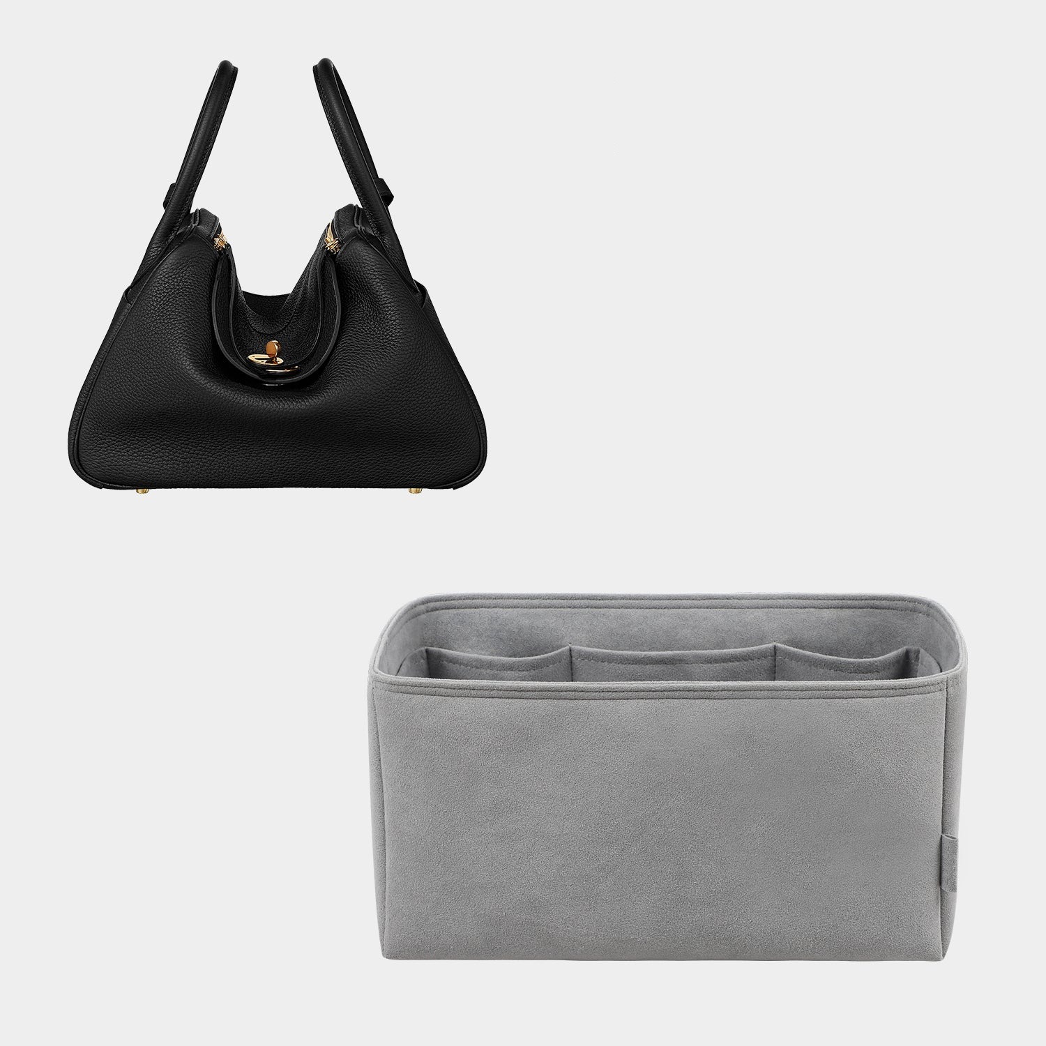 Organizér do kabelky pro Hermes Lindy 22 / Lindy 26 / Lindy 30 / Lindy 34 – perfektní střih, 5 kapes, prémiový automobilový materiál product image 6
