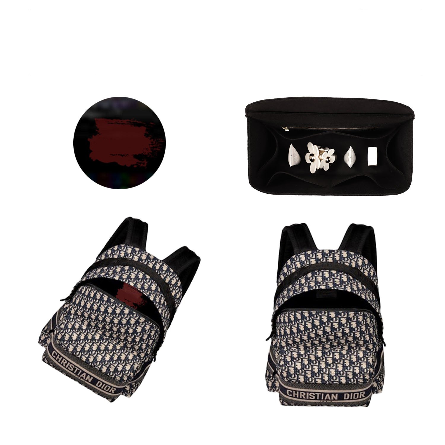 Pouzdro do kabelky Premium pro batoh Dior Rider 30 cm / batoh DiorTravel 35 cm product image 5