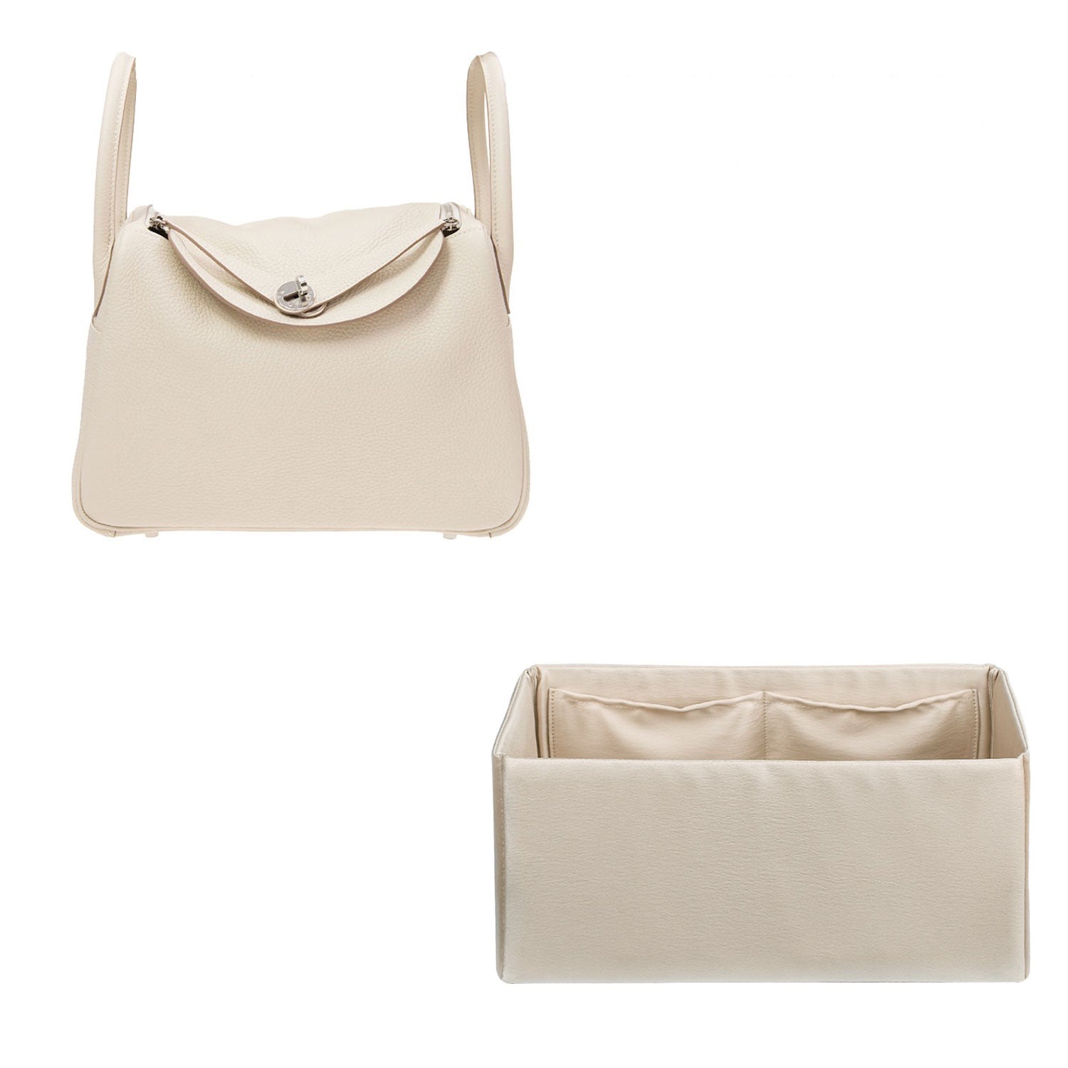 Organizador de Bolsa em Seda e Cetim para Hermes Lindy Mini / 26 / 30 / 34 product image 10
