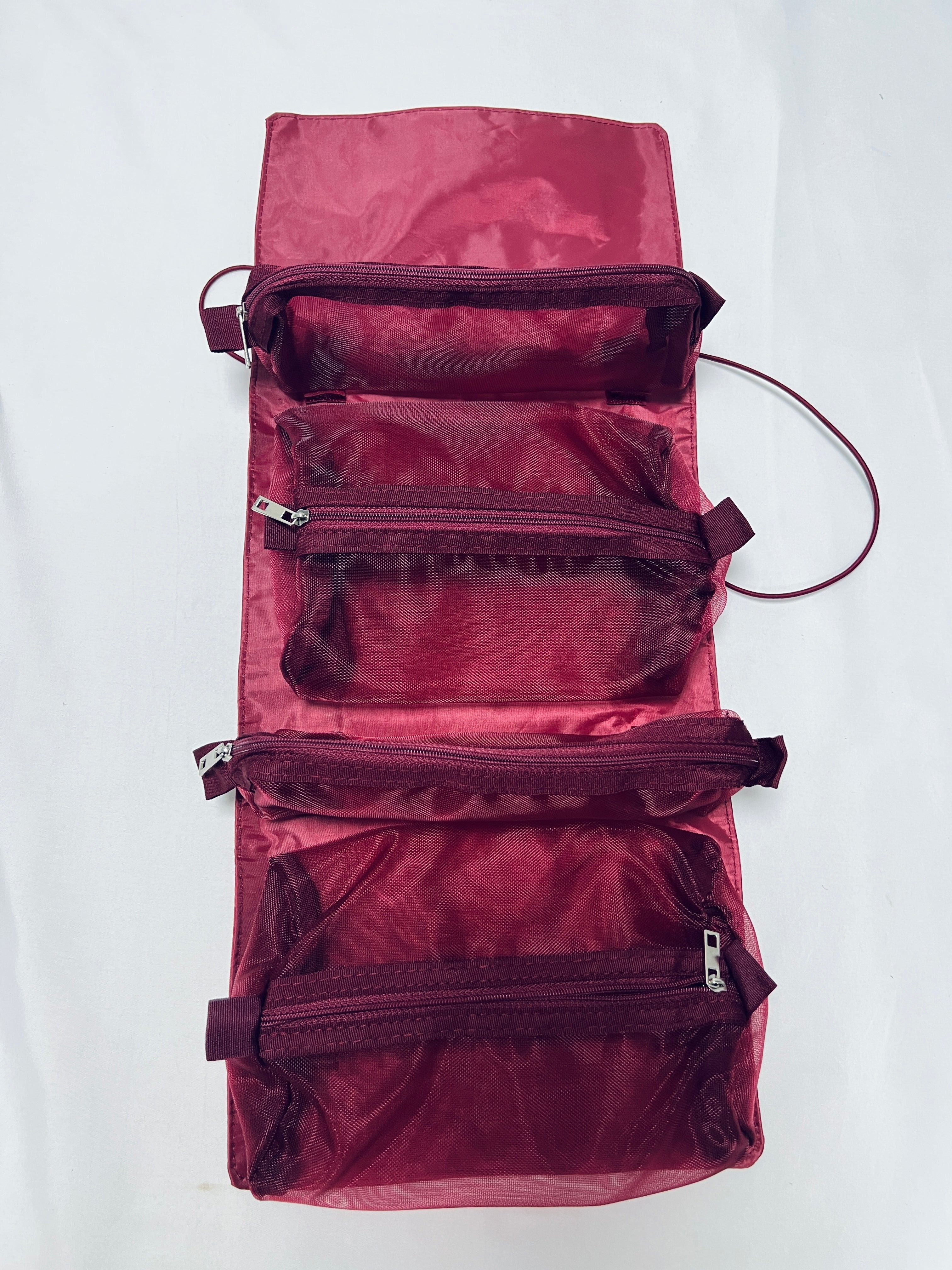 Wasserdichte Kulturbeutel-Reisetasche mit Aufhängeband für Accessoires detail image 1