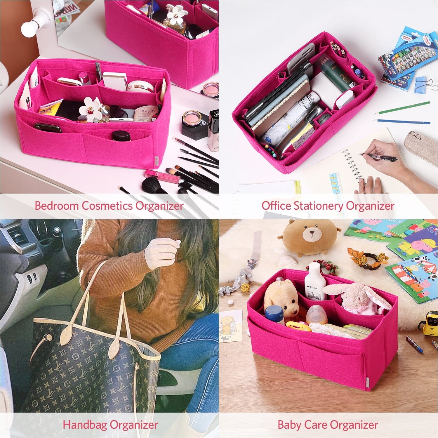 Organisateur de sac à main en feutre – Très grande taille (Convient au Speedy 40 / Neverfull GM) product image 70