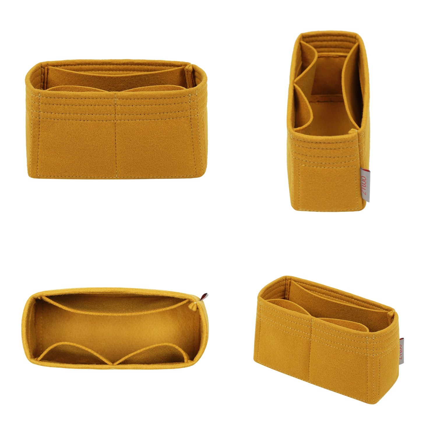 منظم محفظة فاخر لـ Goyard Saigon Mini / PM – 4 جيوب، لباد ناعم product image 2