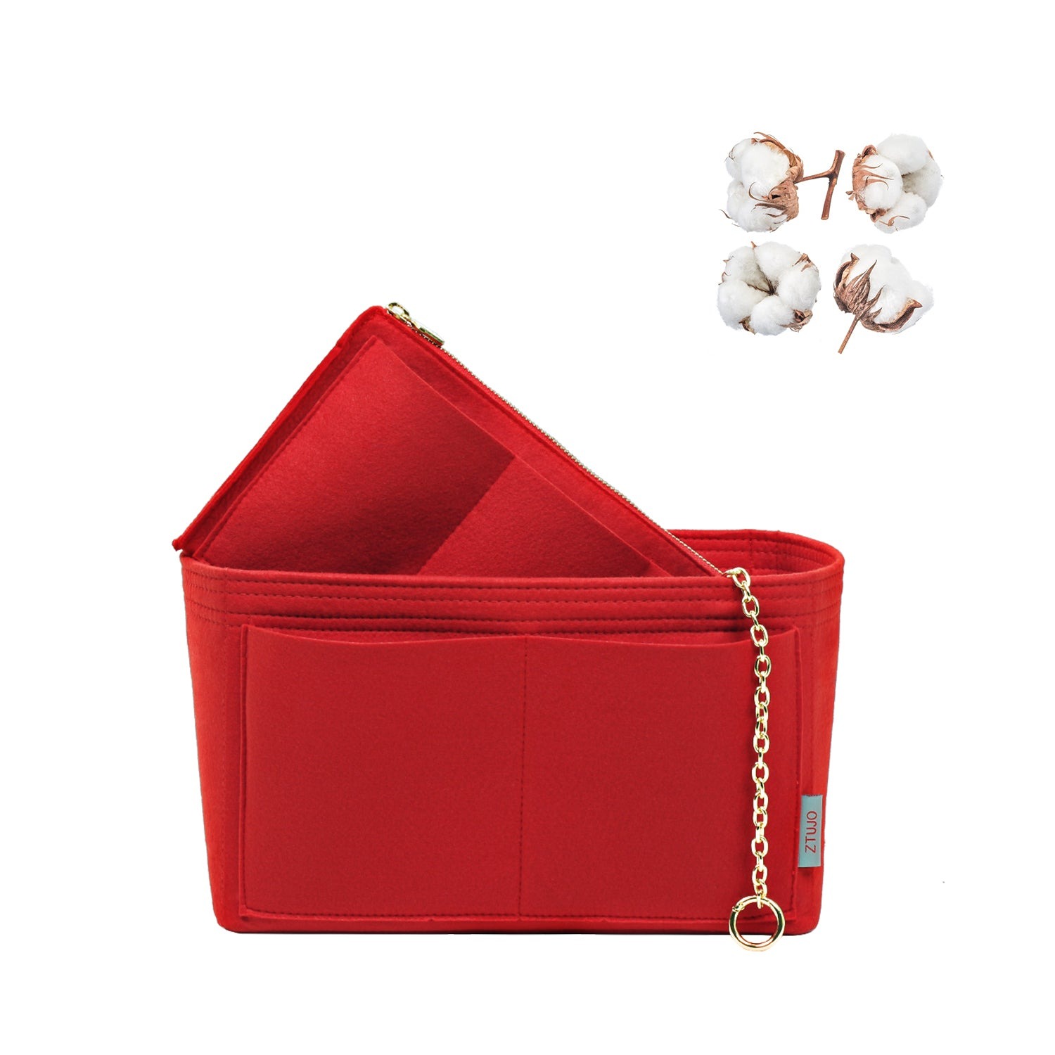 Prémium táskarendező betét YKK cipzárral – LV Speedy, Neverfull, tote táskához illeszkedik (5 méret) product image 9