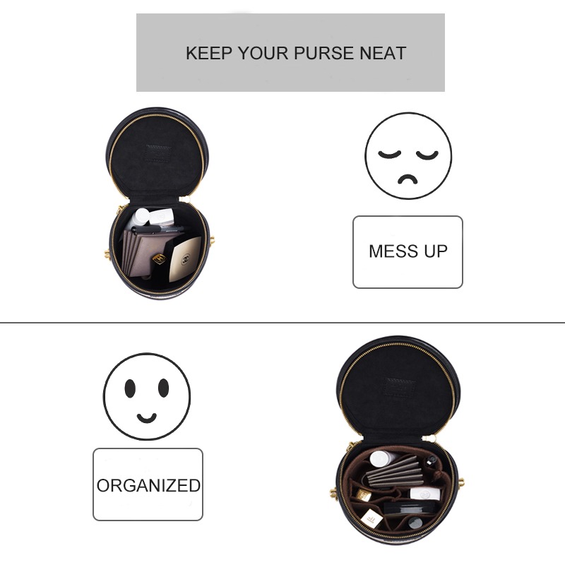Organizador de bolso para LV Cannes – Inserto de bolso de fieltro premium con 6 bolsillos product image 5