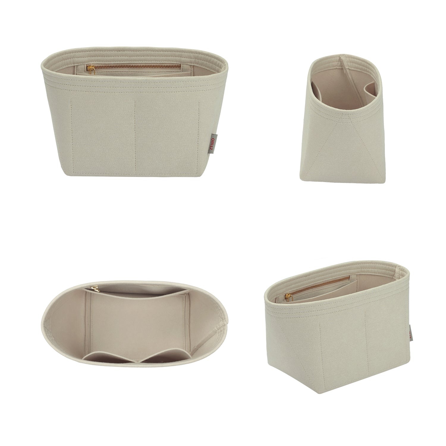 로에베 큐비 스몰 / 라지용 프리미엄 지갑 오거나이저 – 4포켓, YKK 지퍼 product image 2