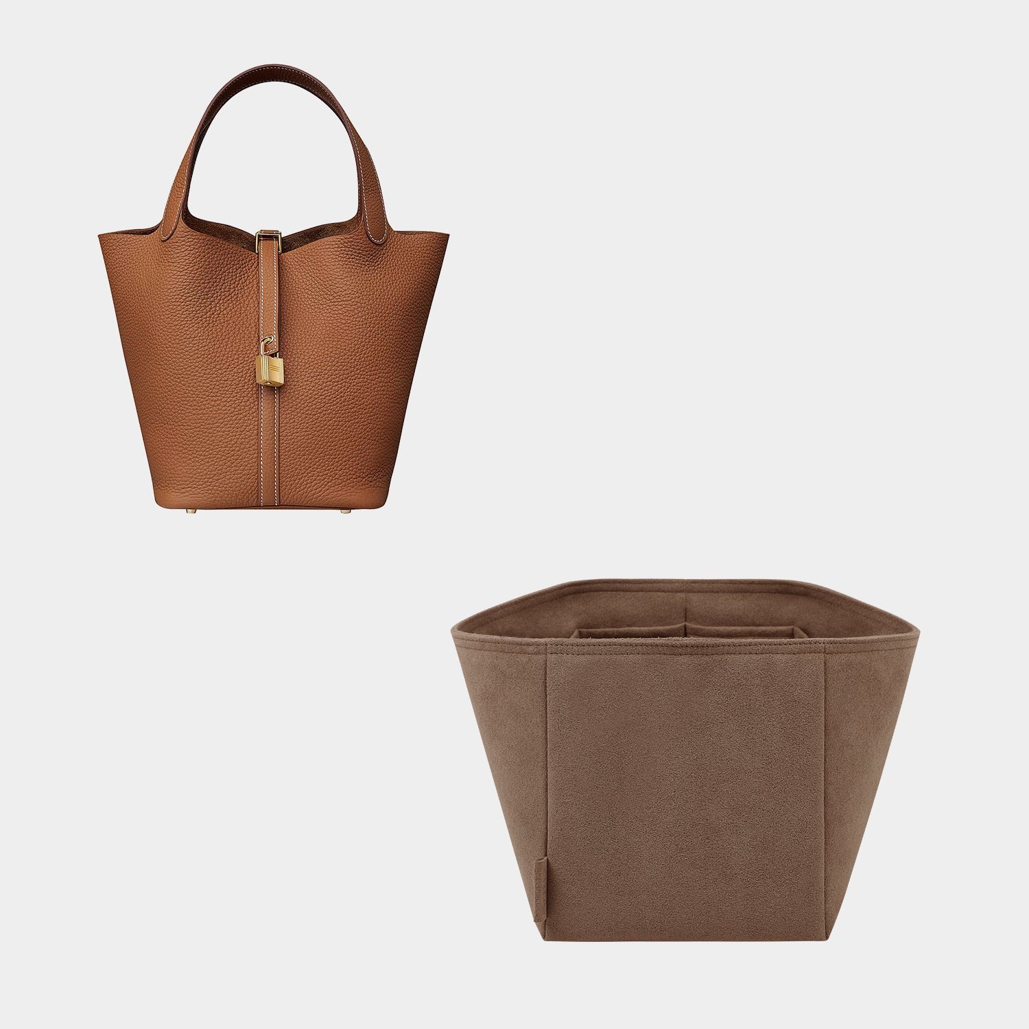 Taschenorganizer für Hermes Picotin 18 / 22 / 26 – 8-Fächer Luxus-Autoinnenmaterial product image 8