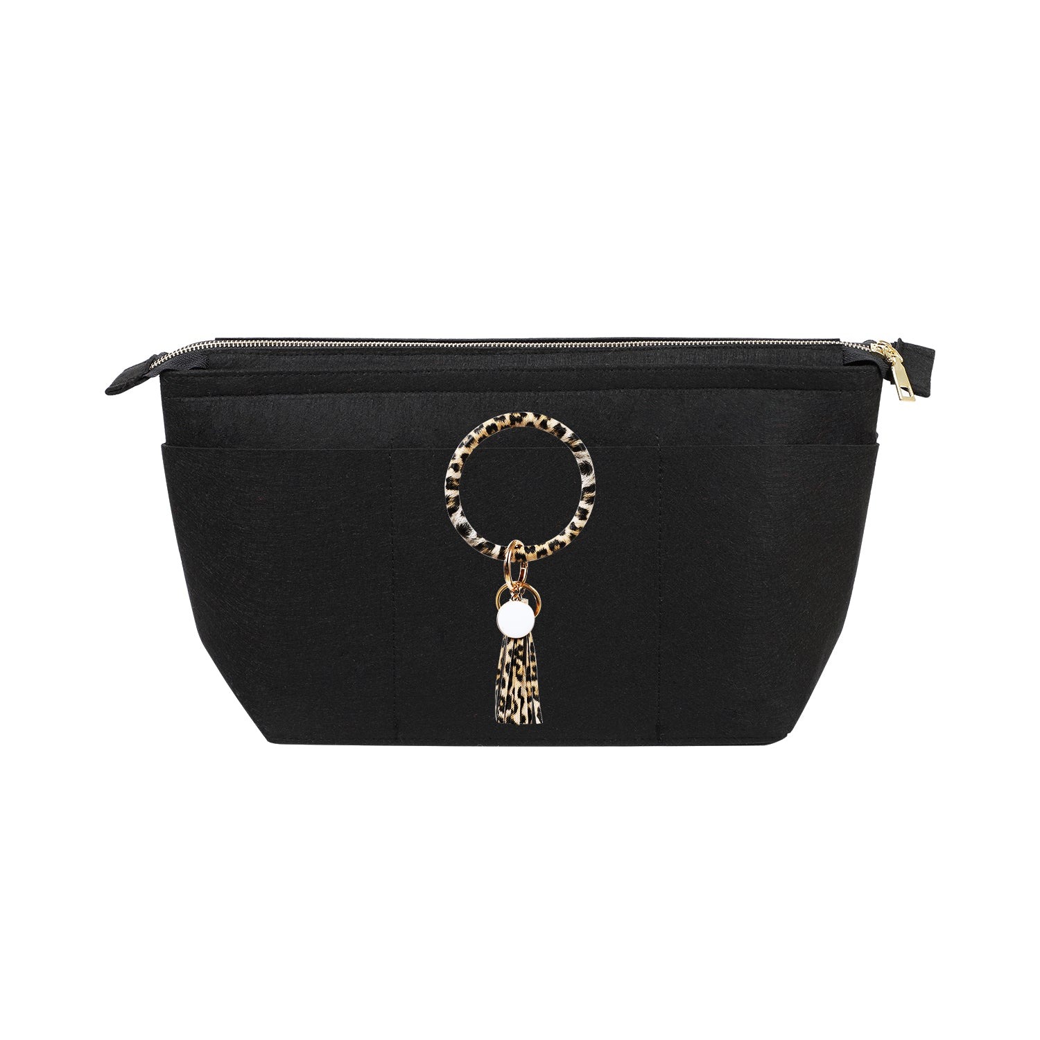 Plstěný organizér do kabelky s klíčenkou na náramek pro LV Speedy Neverfull Tote product image 22