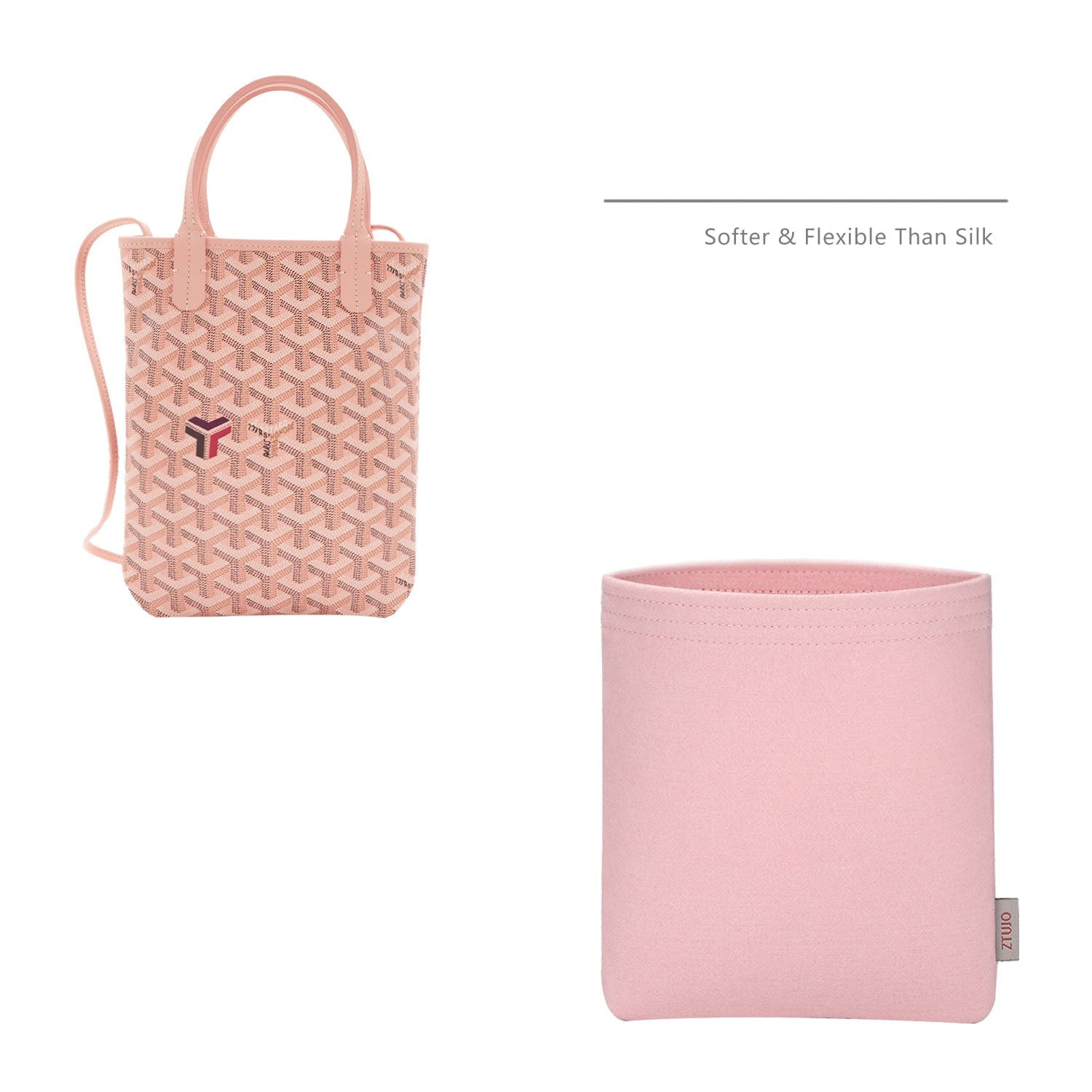 Purse Organizer för Goyard Poitiers Claire-Voie – Premium-filtsinsats