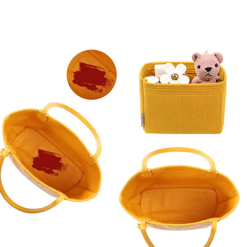 Organizador de Bolso Premium para Goyard Anjou Mini / PM / GM – 6 Bolsillos, Fieltro Ultra Suave product image 3
