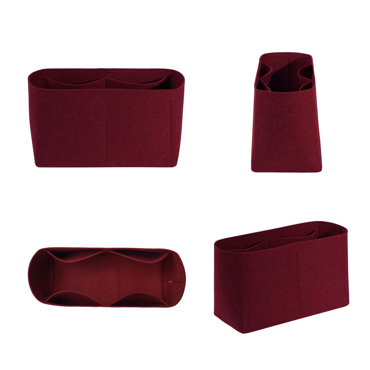 Premiumowa organizacja do torebki dla LV Carryall PM / MM – kolor wino lub kolor na zamówienie product image 2