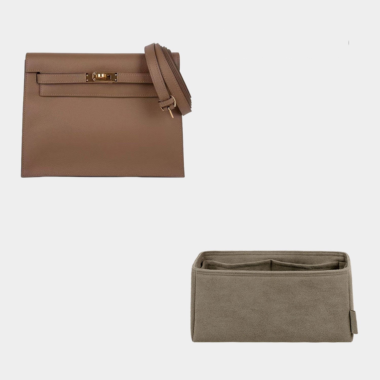 Organizer für Hermes Kelly Danse – Premium-Luxusmaterial für Fahrzeuginnenräume, 4 Fächer product image 1