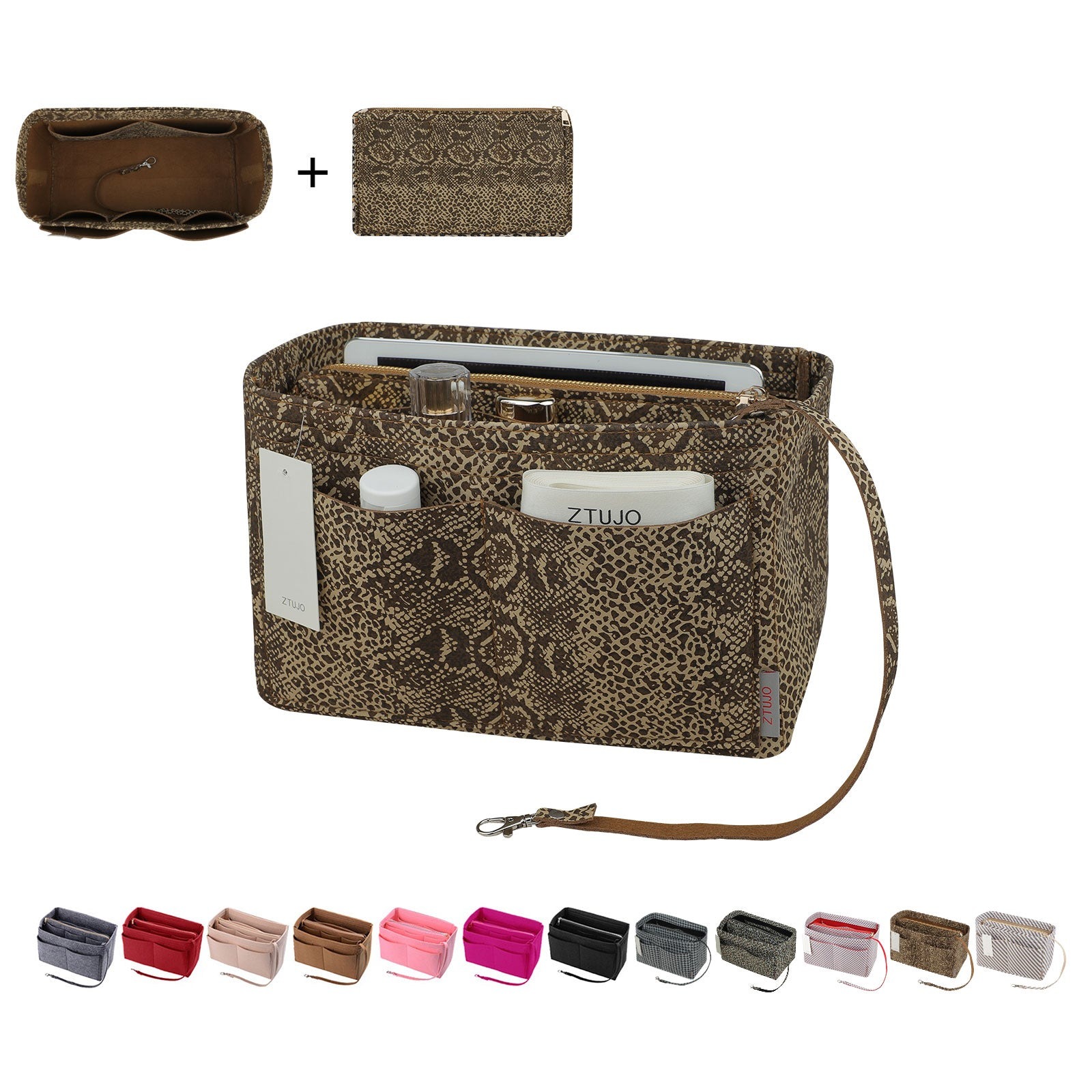 Organizador para Bolsa LV Speedy Neverfull Tote – 6 Tamanhos, Insert de Feltro para Bolsa com Zíper product image 103