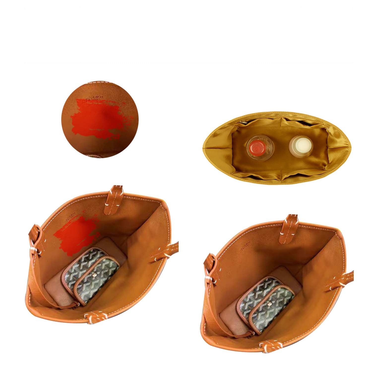 حافظة نقود من سيليكس آند ساتينز مناسبة لحقيبة جويا سانت لويس PM / GM / أنجو ميني product image 5