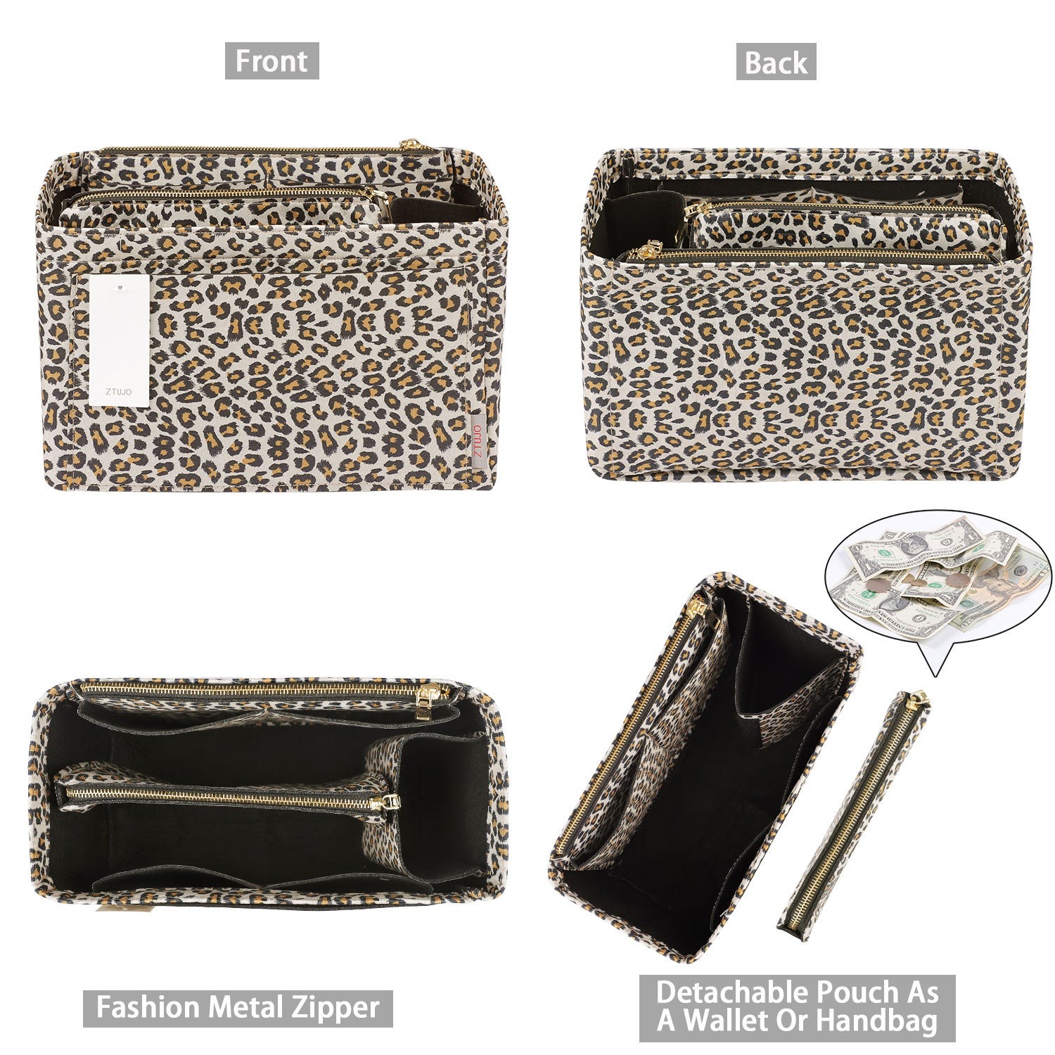 Vložka a organizér do kabelky pro LV Speedy, Neverfull, Graceful, Tote – plstěný tvarovač kabelky product image 45