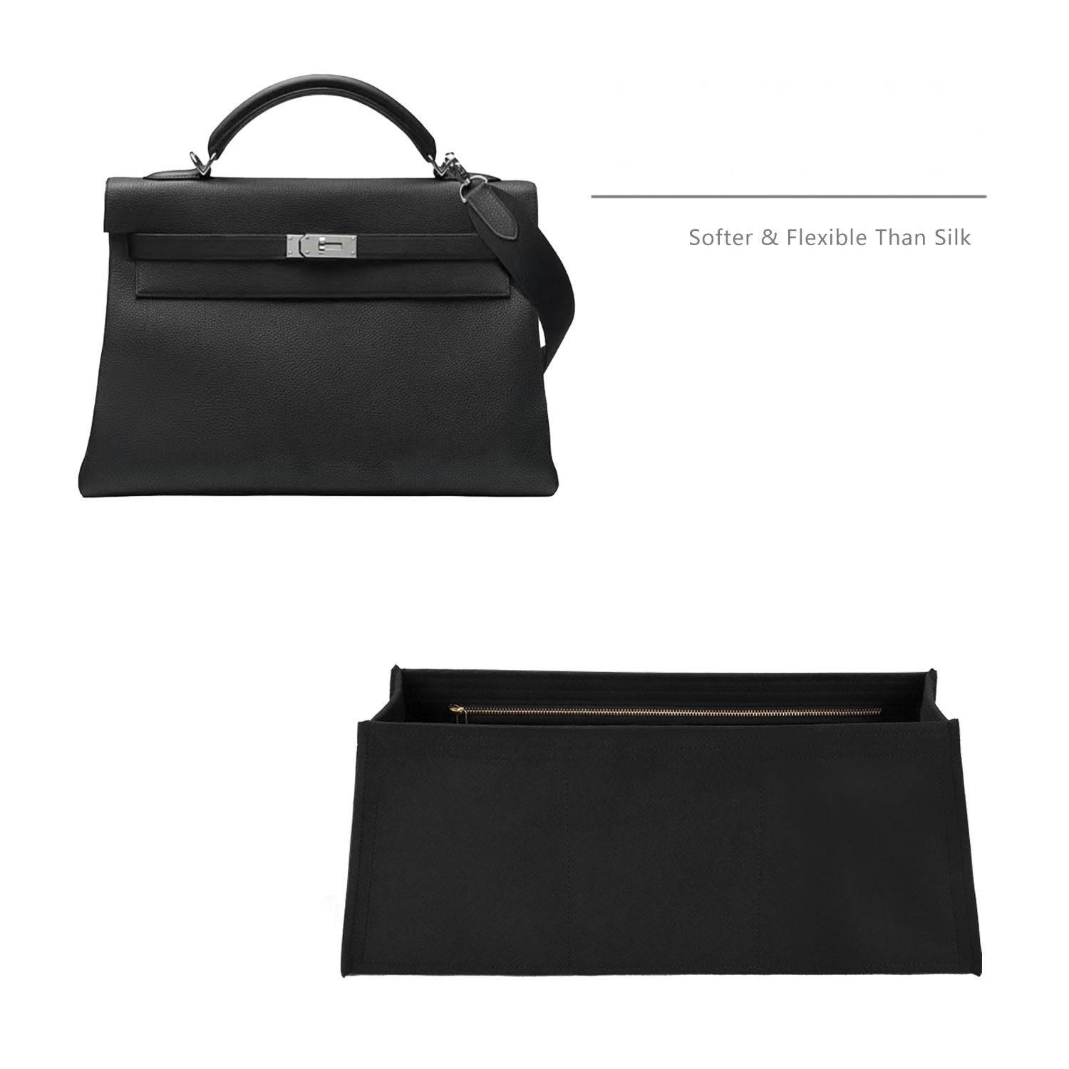 INNERBAG pungeorganizer til Hermes Maxi Kelly 42 product image 1