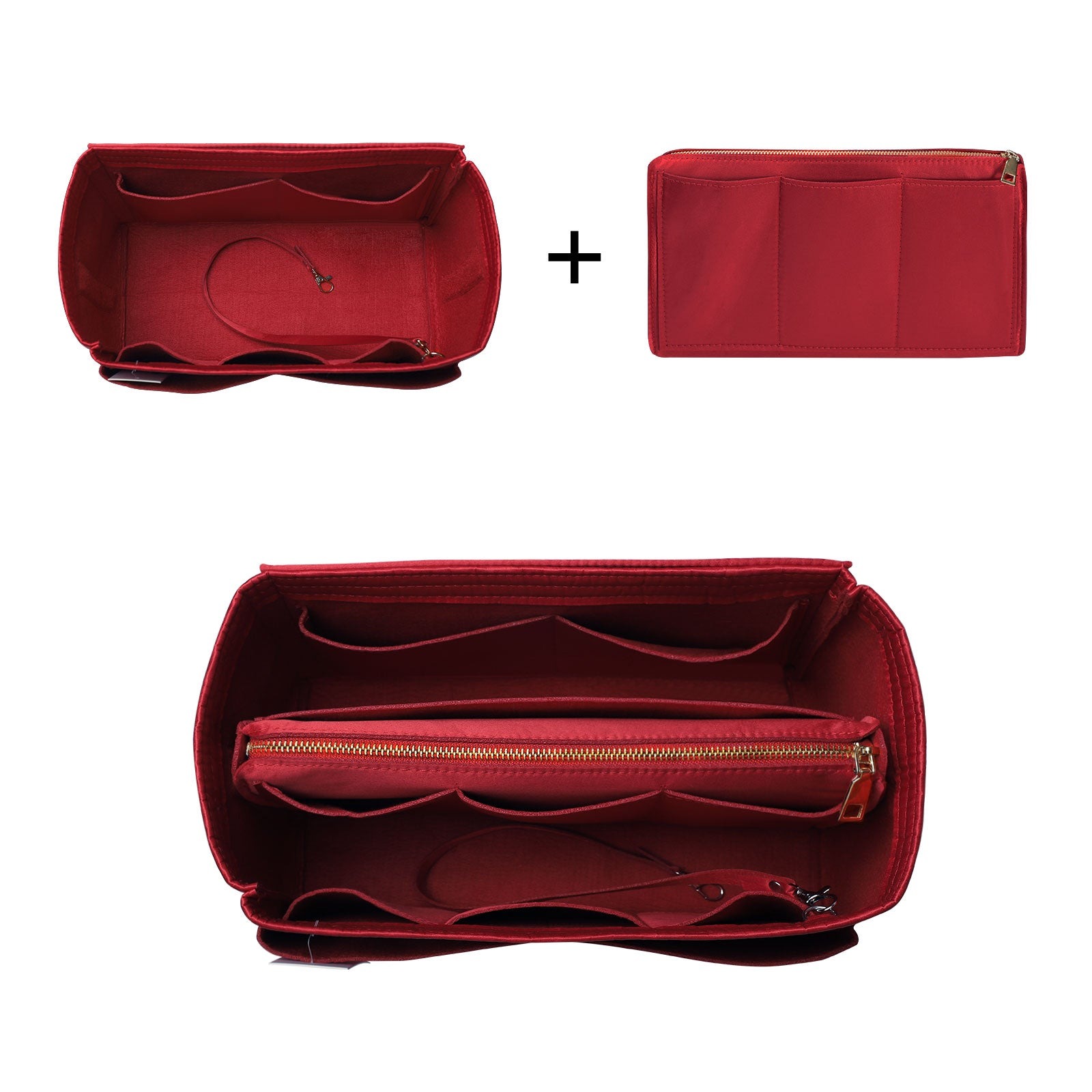Organizador para Bolsa LV Speedy Neverfull Tote – 6 Tamanhos, Insert de Feltro para Bolsa com Zíper product image 136