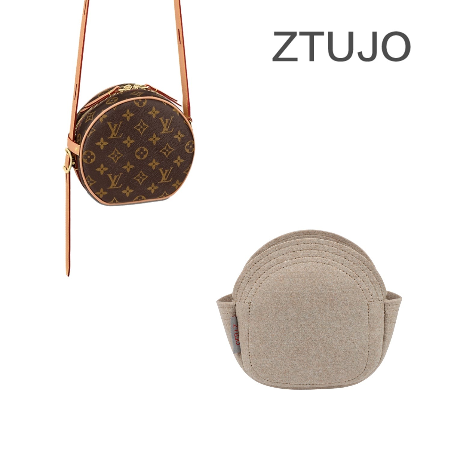 Penyusun Beg Tangan Premium untuk LV Boite Chapeau Souple PM/MM Padan LV Petite Boite Chapeau product image 6