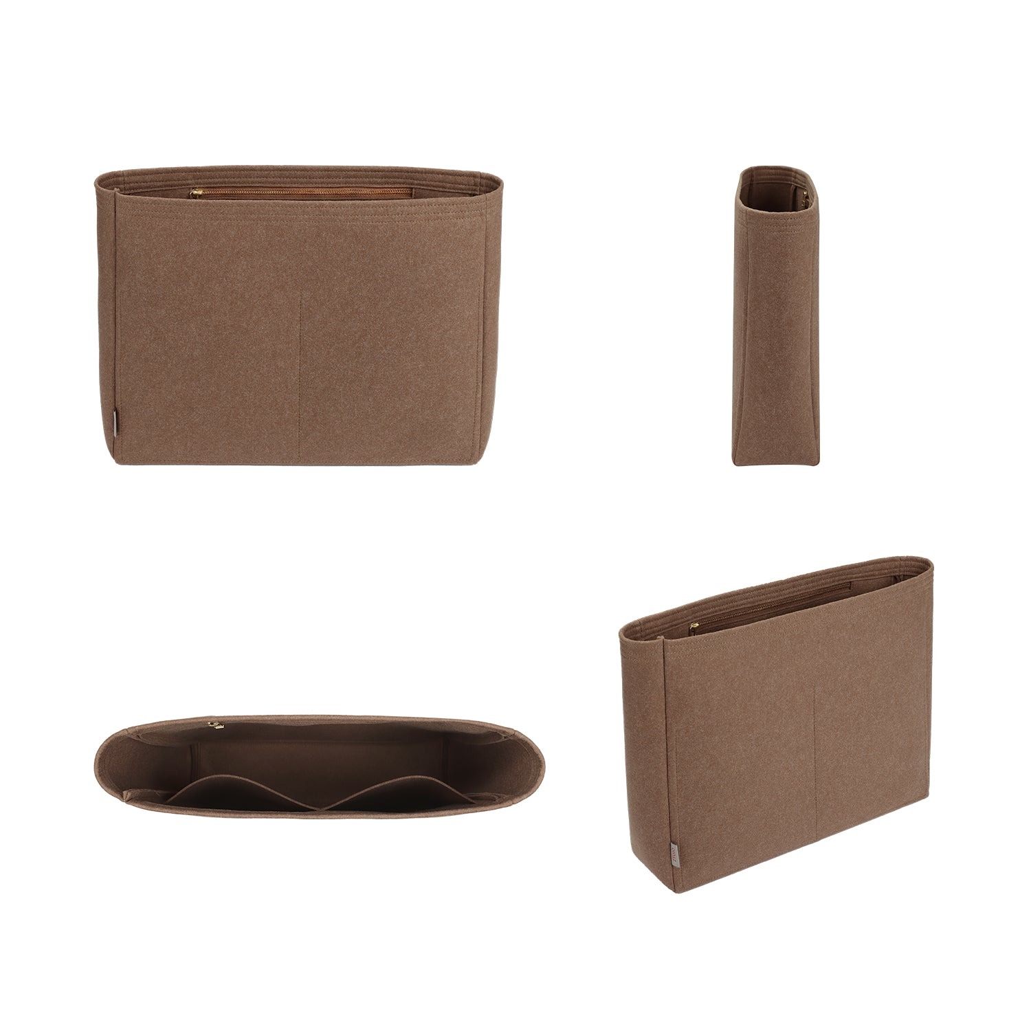 Organizador de Bolsa Premium para Goyard Voltaire – Castanho Claro / Cor Personalizada product image 2