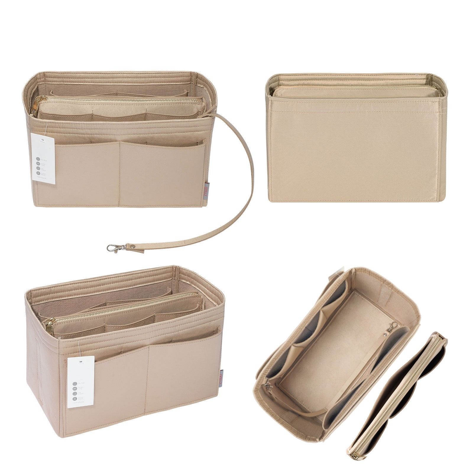 Organizador para Bolsa LV Speedy Neverfull Tote – 6 Tamanhos, Insert de Feltro para Bolsa com Zíper product image 112