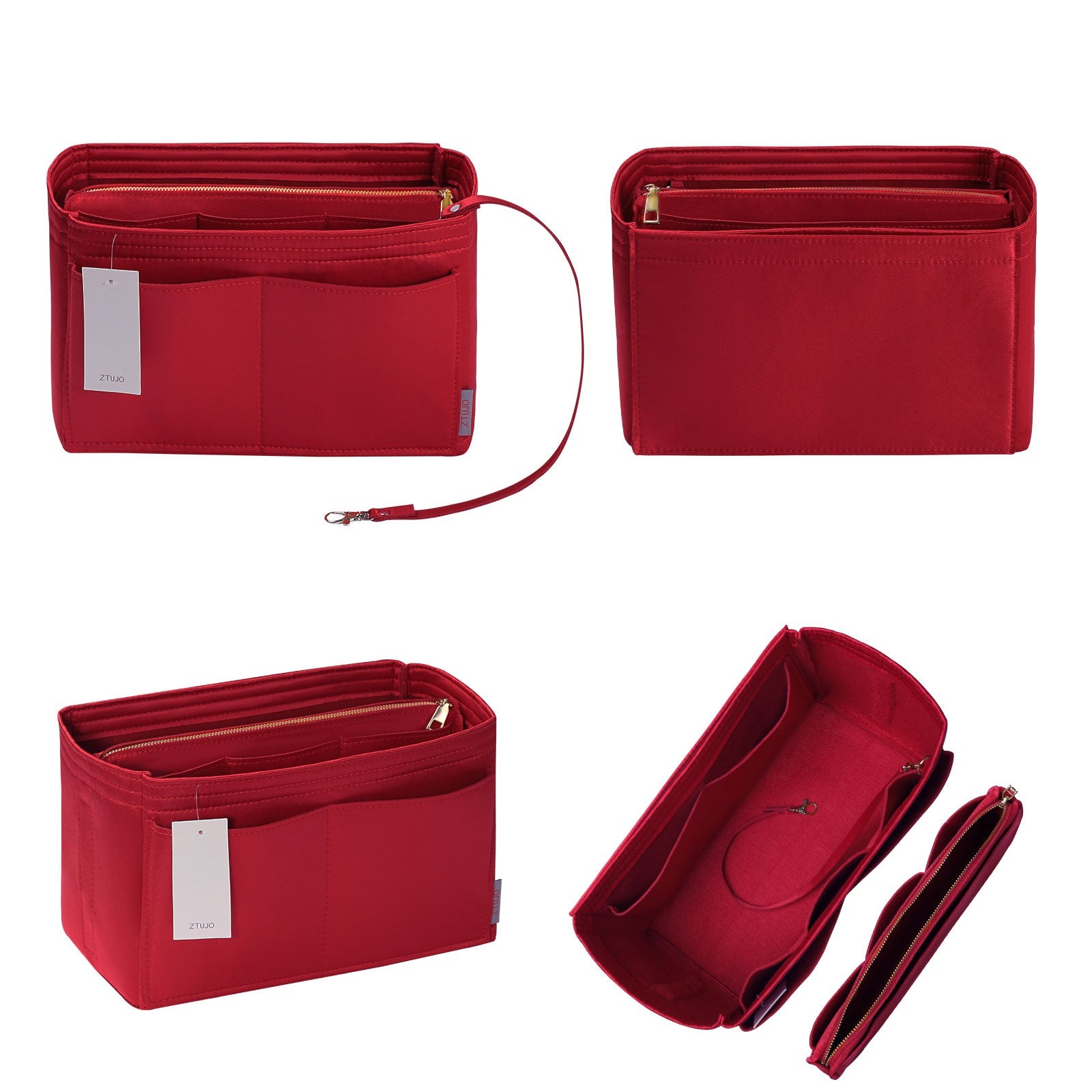 Organizador para Bolsa LV Speedy Neverfull Tote – 6 Tamanhos, Insert de Feltro para Bolsa com Zíper product image 133