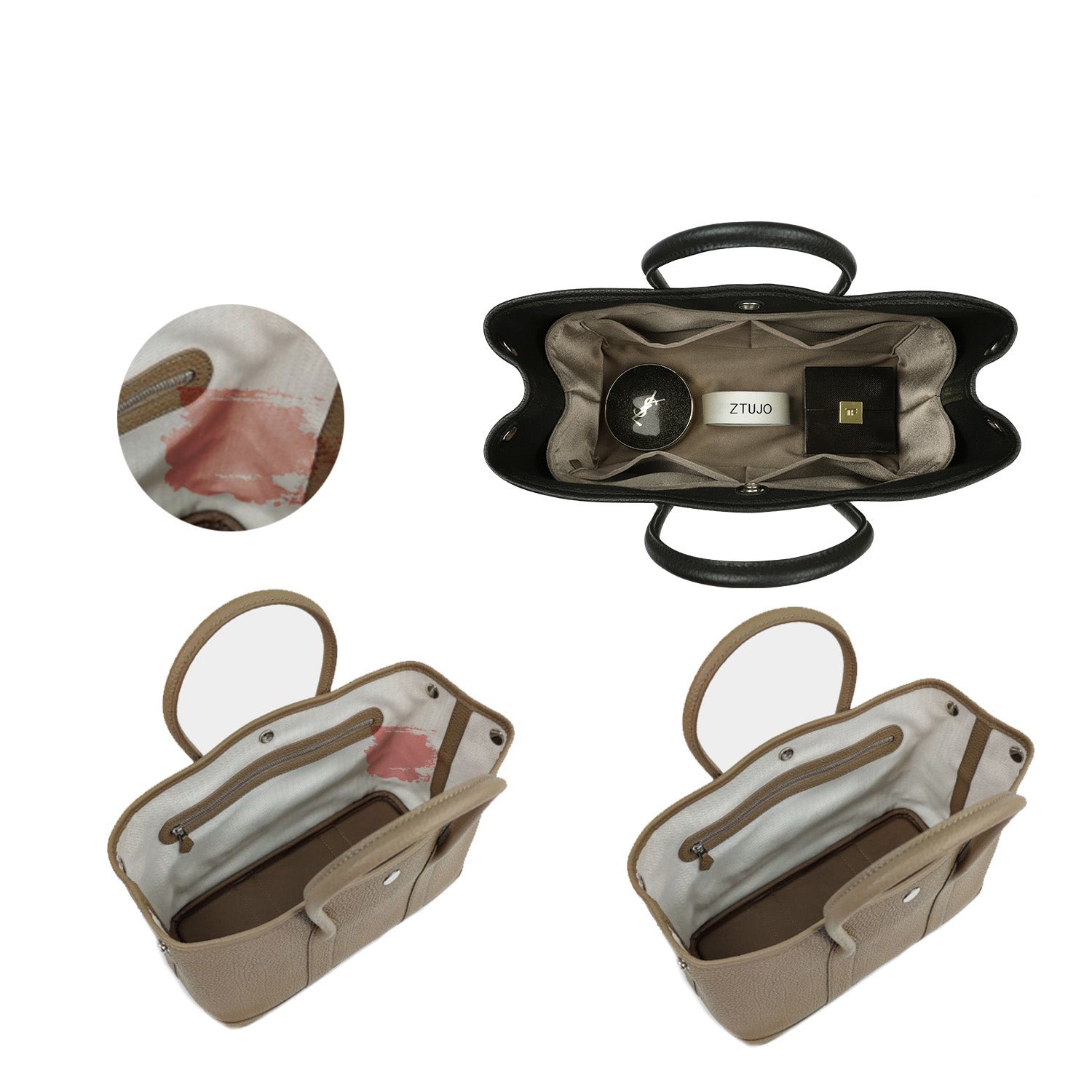 Pengatur Tas Silks and Satins untuk Hermes Garden Party 30 / 36 product image 4