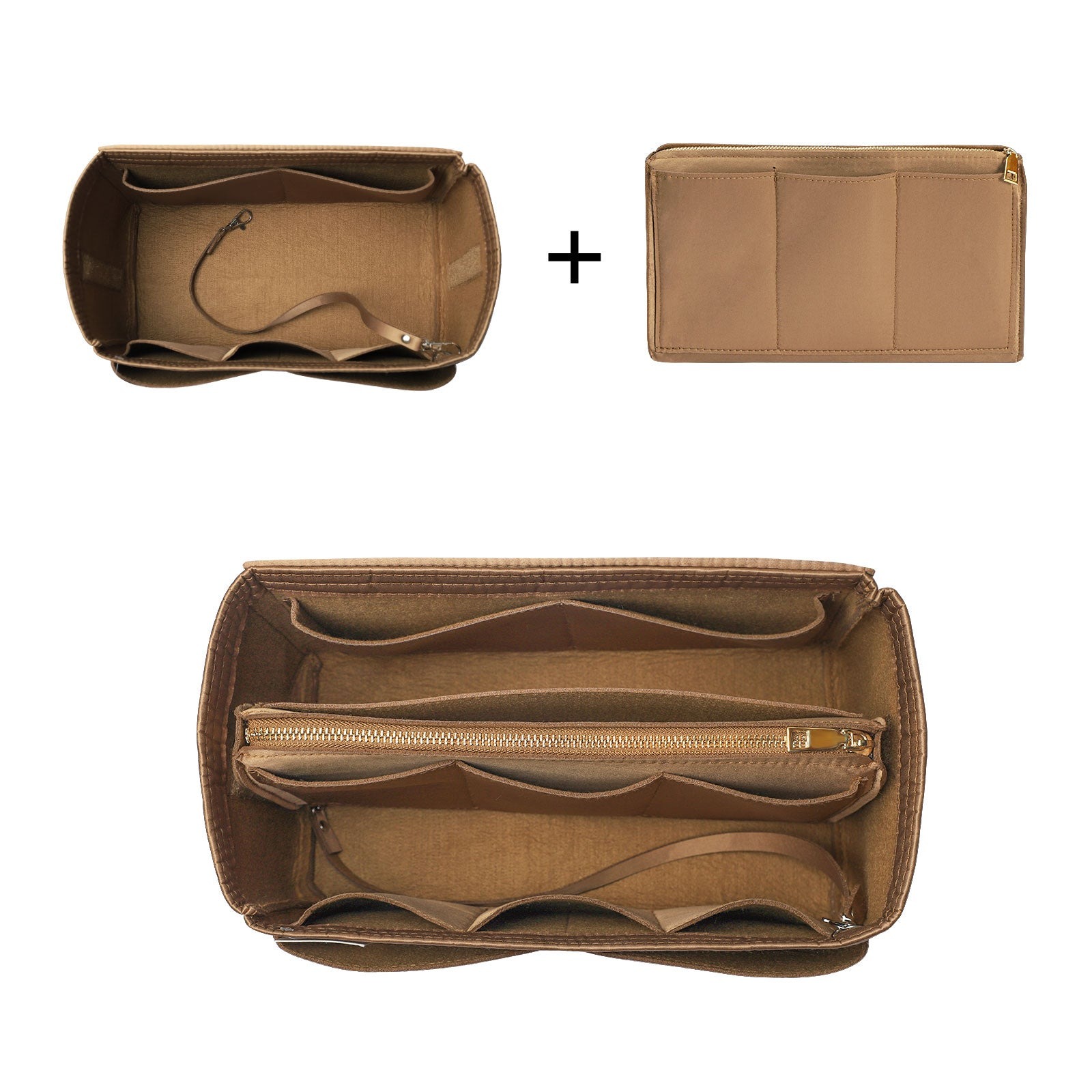 Organizador para Bolsa LV Speedy Neverfull Tote – 6 Tamanhos, Insert de Feltro para Bolsa com Zíper product image 129