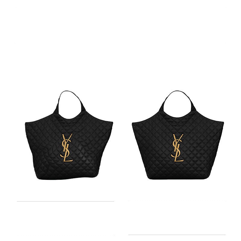 Přepážkový organizér pro kabelku YSL ICARE Maxi Shopping Bag – 5 kapes, měkká plsť, zip YKK detail image 4