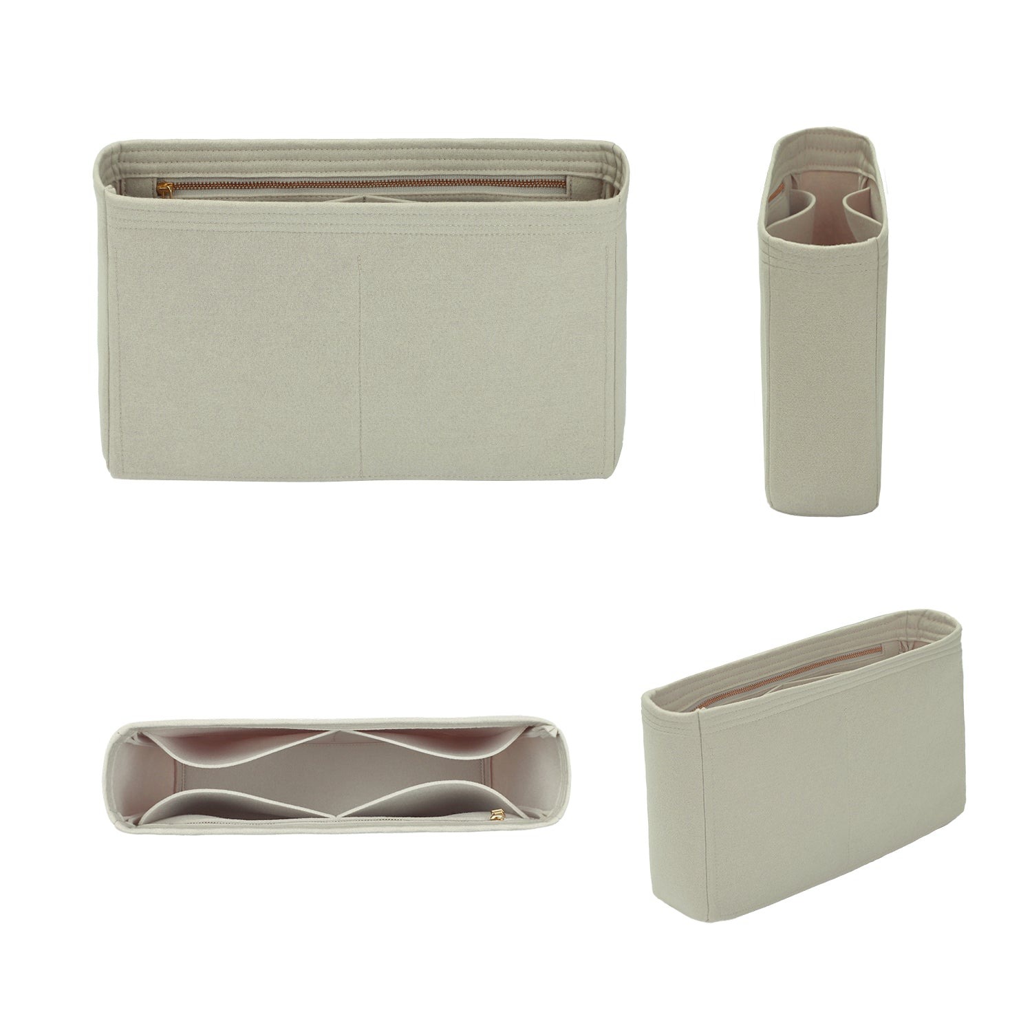 Premium Geldbörsen-Organizer für Hermes Cabasellier 31 / 46 – 5 Fächer, YKK-Reißverschluss product image 3