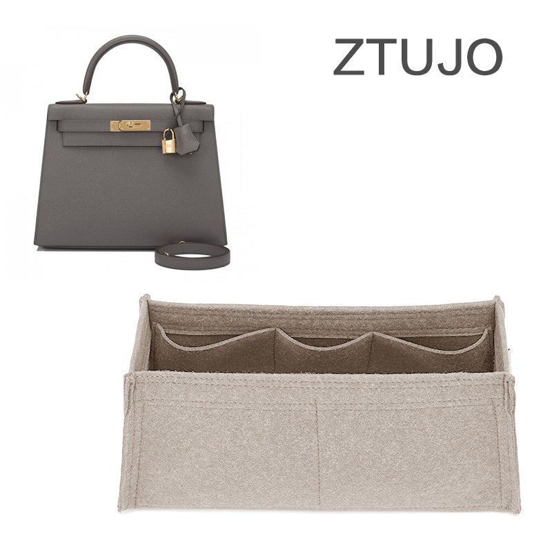 منظم حقيبة لحقيبة Hermes كيلي 25 / كيلي 28 / كيلي 32 / كيلي 35 بشكل مثالي – حشوة لباد فاخرة product image 7