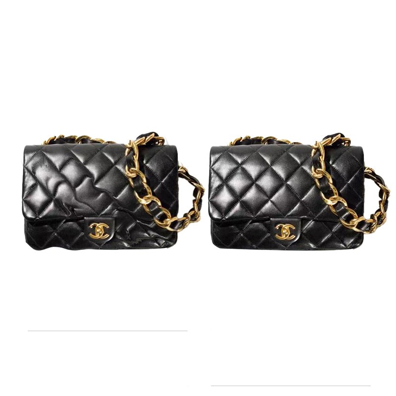 Organizador de Bolsa para Chanel 23P Mini / Pequena / Média – Insert Premium em Feltro com Fecho YKK product image 5
