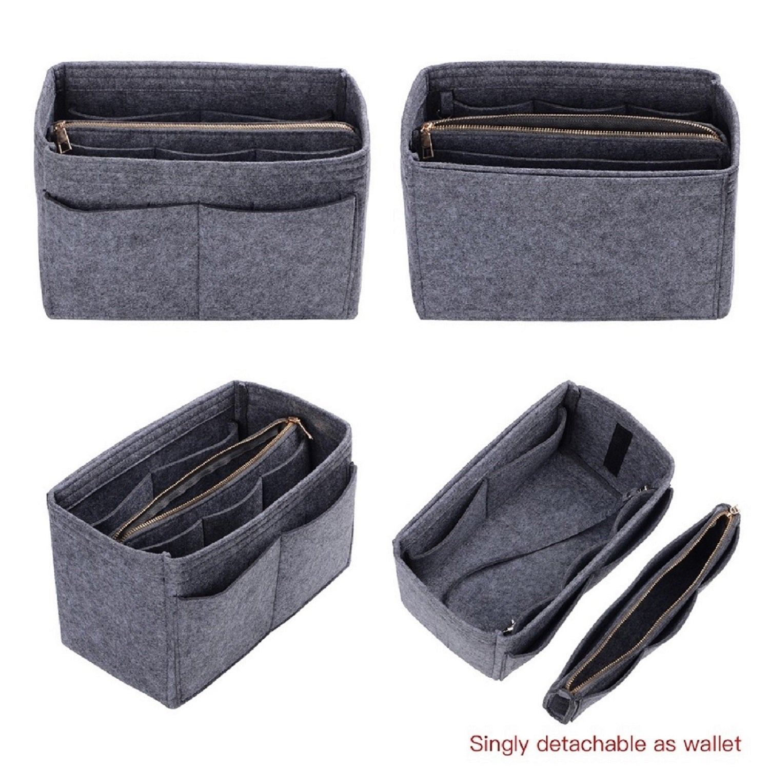 Organizador para Bolsa LV Speedy Neverfull Tote – 6 Tamanhos, Insert de Feltro para Bolsa com Zíper product image 25