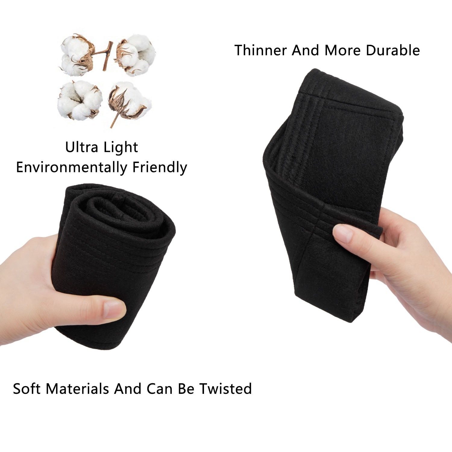 Prémiový organizér do kabelky pro LV Petite Malle Souple – 3 kapsy, černá nebo barva na zakázku product image 3