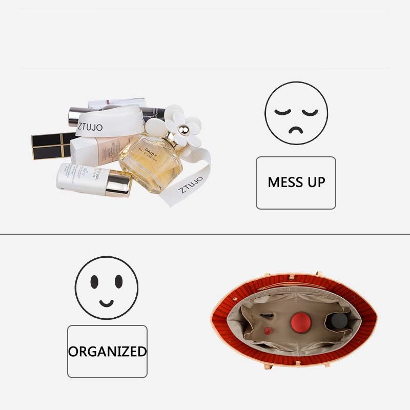 LV 네버풀 BB / PM / MM / GM용 퍼스 오거나이저 – 실크 앤 새틴 에디션 product image 3