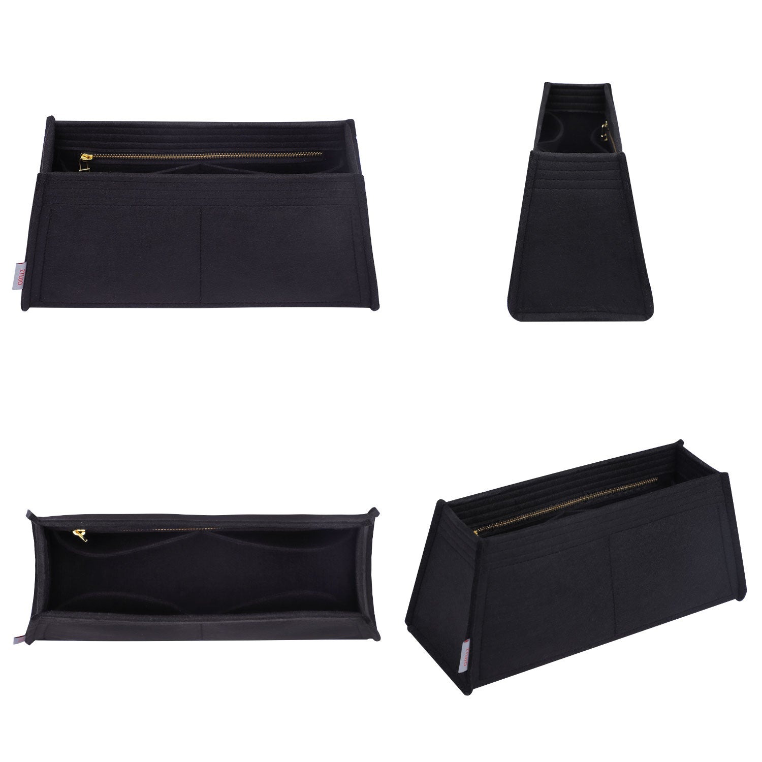 Vložka do kabelky pro Hermes Kelly 25 / 28 / 32 / 35 / 40 – plstěná vložka s 5 kapsami product image 2